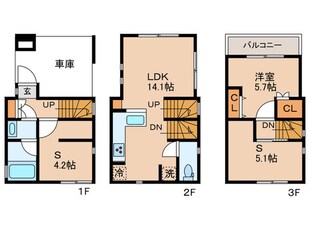 Ｋｏｌｅｔ蒲田＃１４の物件間取画像